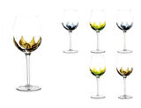 Mikasa Moor Yaprak Dek 6'lı Beyaz Şarap Kadehi 480ML P342.101326
