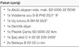 NURON SD 5000-22  AKÜLÜ ALÇIPAN VİDALAMA MAKİNESİ ( YENİ SERİ )