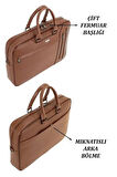 Case Club 2208-5 El Omuz Çantası Büyük Boy 17.3 inç Laptop Evrak Çantası