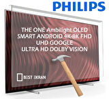 Philips 75PUS7803 TV EKRAN KORUYUCU - Philips 75" inç  TV Koruyucu