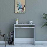 Beyaz Beypazarı Bölmeli Masa 79x78x43