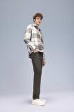 DeFacto Pantolon Slim Fit Dar Kesim Cepli Dar Paça C9436AX24AUKH444