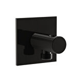 VitrA Suit A4283239 Ankastre El Duşu Çıkışı, Parlak Siyah