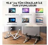 Alüminyum Ayarlanabilir Notebook Stant Macbook Laptop Standı