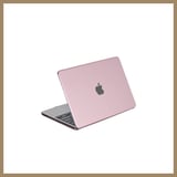Bezos MacBook Neo Şeffaf Macbook Kapak - Pembe 22
