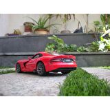 Maisto 1:18 2013 SRT Viper GTS Model Araba - Kırmızı