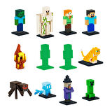 Minecraft 3D Figür Toppeez 12'li Delüks Set Model 2