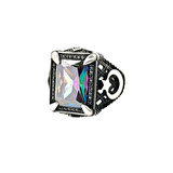 MistikTopaz ve Zirkon Taşlı Erkek Yüzüğü  220043343G13Y