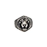Aslan Başlı Gümüş Yüzük 220046546G15Y