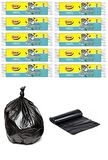 Ögem Battal Boy Çöp Poşeti 75x90 Cm 10'lu Rulo 10 Paket Siyah