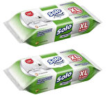 Solo Tüm Yüzeyler Islak Temizleme Havlusu XL 80 Yaprak 2 ADET 