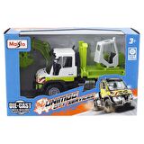 Maisto Mercedes Benz Unimog Araçlar Beyaz Kamyon