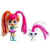 Silverlit Curli Girls Bebek ve Hayvan 2'li Set - Mei Li ve Lulu