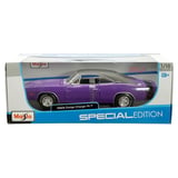 Maisto 1969 Dodge Charger R/T Mor 1/18 Model Araba