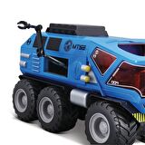 Maisto Space Explorers 6x6 Rover Sürtmeli Uzay Aracı ve Figür - Mavi