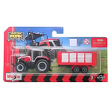 Maisto Mini Work Machines Traktör ve Römork Set-03