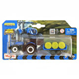 Maisto Mini Work Machines Traktör ve Römork Set-05