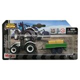 Maisto Mini Work Machines Traktör ve Römork Set-07