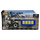 Maisto Mini Work Machines Traktör ve Römork Set-08