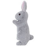 Neco Plush Tavşan 35cm Peluş Oyuncak - Gri