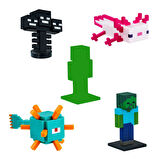 PMI Minecraft 3D Figür Toppeez 5'li Set MC2040 Model 1