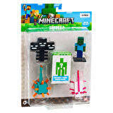 PMI Minecraft 3D Figür Toppeez 5'li Set MC2040 Model 1