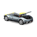 Maisto 1:64 Speed Icons - Ferrari Monza SP1 Gümüş