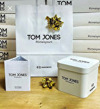 Tom Jones 3 Atm Suya Dayanıklı Çelik Kordon (Kararmaz Renk Atmaz) Erkek Kol Saati E.TJN.14084.34
