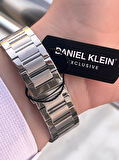 Daniel Klein Erkek Kol Saati 30 Metre Suya Dayanıklı Çelik Kordon + Bileklik Hediyeli VS.BLKT.0659