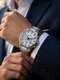 Daniel Klein Damat Ve Takım Elbiseye Özel 2 Yıl Garantili Çelik Kordon Erkek Kol Saati VS.BLKT.1015