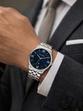 Pierre Cardin Damat Ve Takım Elbiseye Özel 2 Yıl Garantili Çelik Kordon Erkek Kol Saati VS.BLKT.1075