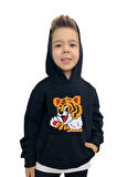 Aslan Baskılı Erkek Sweatshirt Tişört Eşofman takımı  – Rahat ve Şık Tasarım