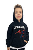 Süper Kahraman Baskılı Erkek Sweatshirt – Rahat ve Şık Tasarım