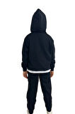 Ateş ve Su Su Baskılı Kız Sweatshirt Tişört Eşofman takımı  – Rahat ve Şık Tasarım