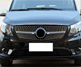 Mercedes W447 Uyumlu Diamond Panjur - Siyah