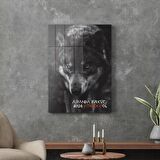 Decovetro Cam Tablo Kökbörü Temalı