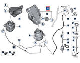 ALUMİNYUM MOTOR KULAGI N57 F10/F10LCI/F12/F12LCI