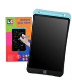 10 Inch, Kalemli LCD Dijital Çizim-Eğitim Yazı Tableti, Dijital Çizim Pedi-10 inç, Turkuaz