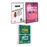 Etkili Matematik YKS TYT AYT Matematik+Geometri Soru + 12 Deneme 3 lü Set