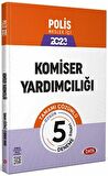Data Yayınları 2023 Polis Meslek İçi Komiser Yardımcılığı 5 Deneme