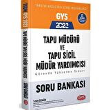 Data 2023 GYS Tapu Kadastro Tapu Müdürü ve Tapu Sicil Müdür Yardımcısı Soru Bankası Görevde Yükselme Data Yayınları