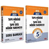 Data 2023 GYS Tapu Kadastro Tapu Müdürü ve Tapu Sicil Müdür Yardımcısı Soru + 5 Deneme 2 li Set Görevde Yükselme Data Yayınları