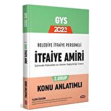 Data 2023 GYS Belediye İtfaiye Amiri 2. Grup Konu Anlatımlı Görevde Yükselme