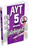 Dizgi Kitap Deniz Hoca AYT Edebiyat 5 Deneme Sınavı Dizgi Kitap