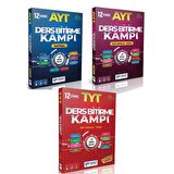 Yanıt TYT ve  AYT 12 Günde Ders Bitirme Kampı Seti 3 Kitap Set Yanıt Yayınları