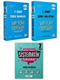 Editör 7.Sınıf VİP Konu + Soru ve Sistematik 7.Sınıf Paragraf Soru 3 Kitap Set
