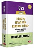 Data 2023 GYS Türkiye İstatistik Kurumu TÜİK Müdür ve İstatistik Grup Müdürü Konu Anlatımlı Görevde Yükselme Data Yayınları