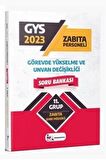 2023 GYS Zabıta Şube Müdürü Soru Bankası Memur Sınav Yayınları