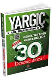 Yargıç Adli İdari Hakimlik Sınavlarına Özel Genel Yetenek Genel Kültür 30 Deneme Sınavı Dizgi Kitap Yayınları