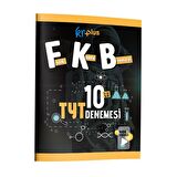 KR Akademi YKS TYT Fizik+Kimya+Biyoloji FKB Plus 10 lu Deneme Video Çözümlü KR Akademi Yayınları